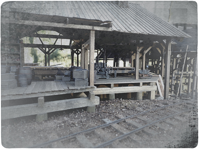 SierraWest O Scale Sawmill Project